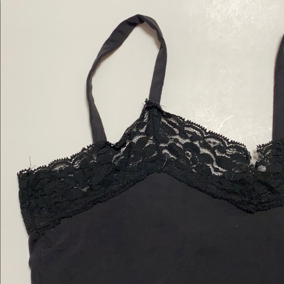 2 for $15 vintage renee Lauren black tank top - Picture 2 of 10